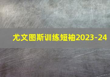 尤文图斯训练短袖2023-24