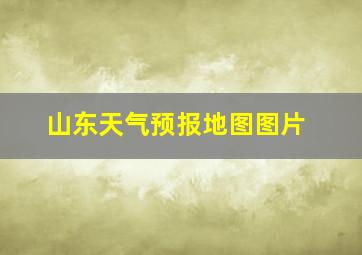 山东天气预报地图图片