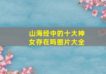 山海经中的十大神女存在吗图片大全