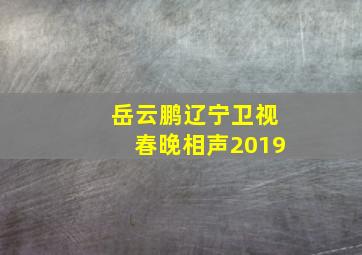 岳云鹏辽宁卫视春晚相声2019