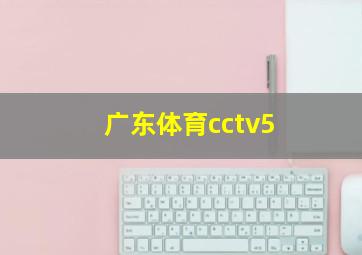 广东体育cctv5