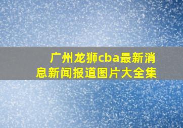 广州龙狮cba最新消息新闻报道图片大全集