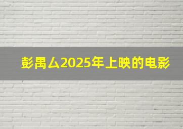 彭禺厶2025年上映的电影