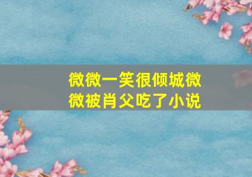 微微一笑很倾城微微被肖父吃了小说