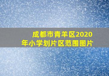 成都市青羊区2020年小学划片区范围图片