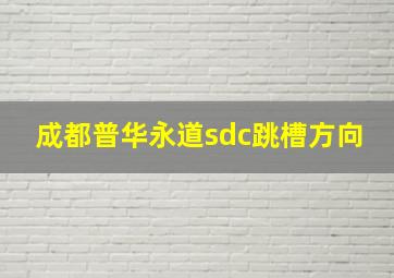 成都普华永道sdc跳槽方向