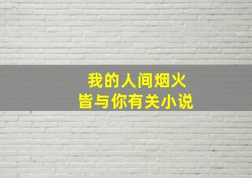 我的人间烟火皆与你有关小说