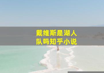 戴维斯是湖人队吗知乎小说