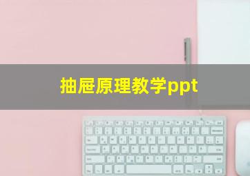 抽屉原理教学ppt