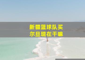 新疆篮球队买尔旦现在干嘛