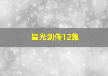 星光剑传12集