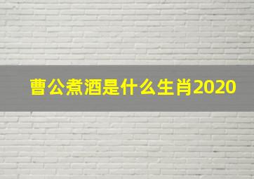 曹公煮酒是什么生肖2020