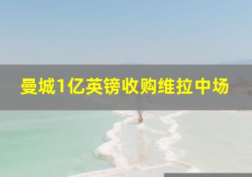 曼城1亿英镑收购维拉中场