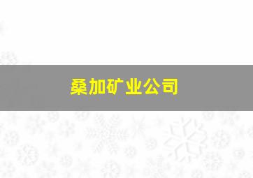 桑加矿业公司