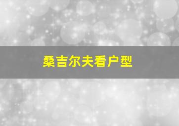 桑吉尔夫看户型