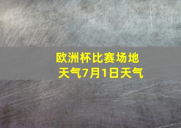 欧洲杯比赛场地天气7月1日天气