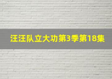 汪汪队立大功第3季第18集