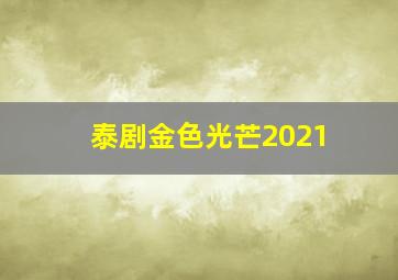 泰剧金色光芒2021