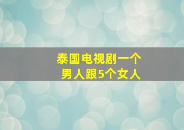 泰国电视剧一个男人跟5个女人