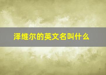 泽维尔的英文名叫什么