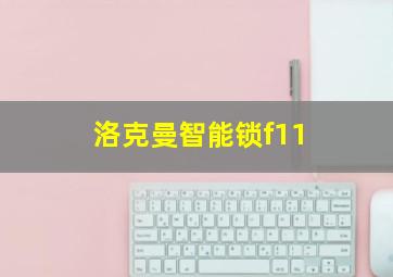 洛克曼智能锁f11