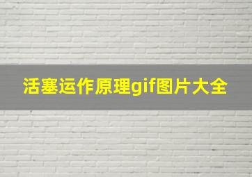 活塞运作原理gif图片大全