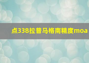 点338拉普马格南精度moa