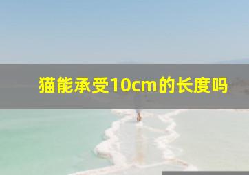 猫能承受10cm的长度吗