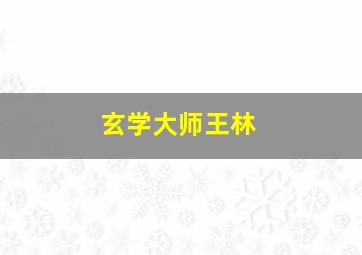 玄学大师王林