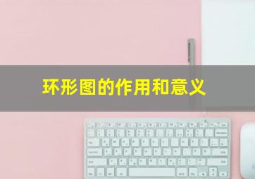 环形图的作用和意义