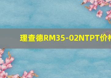 理查德RM35-02NTPT价格