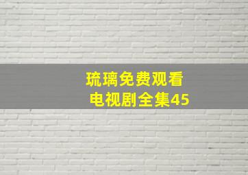 琉璃免费观看电视剧全集45