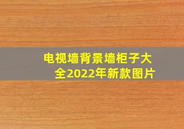 电视墙背景墙柜子大全2022年新款图片