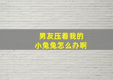 男友压着我的小兔兔怎么办啊