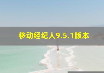 移动经纪人9.5.1版本