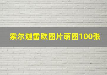 索尔迦雷欧图片萌图100张