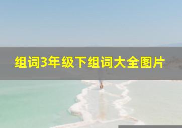 组词3年级下组词大全图片