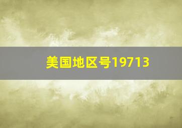 美国地区号19713