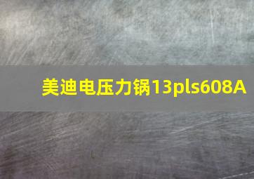 美迪电压力锅13pls608A