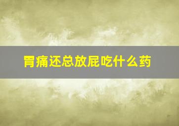 胃痛还总放屁吃什么药