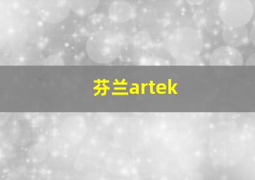 芬兰artek