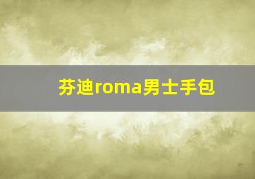 芬迪roma男士手包