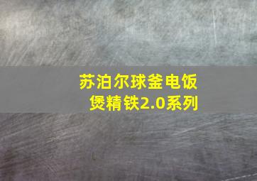 苏泊尔球釜电饭煲精铁2.0系列