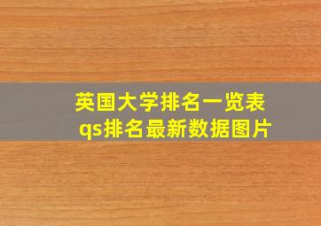 英国大学排名一览表qs排名最新数据图片