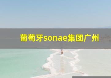 葡萄牙sonae集团广州