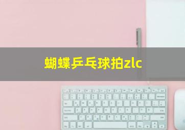 蝴蝶乒乓球拍zlc