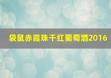 袋鼠赤霞珠干红葡萄酒2016