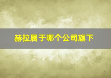 赫拉属于哪个公司旗下