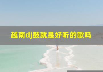 越南dj鼓就是好听的歌吗