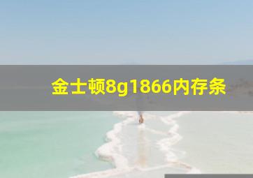 金士顿8g1866内存条